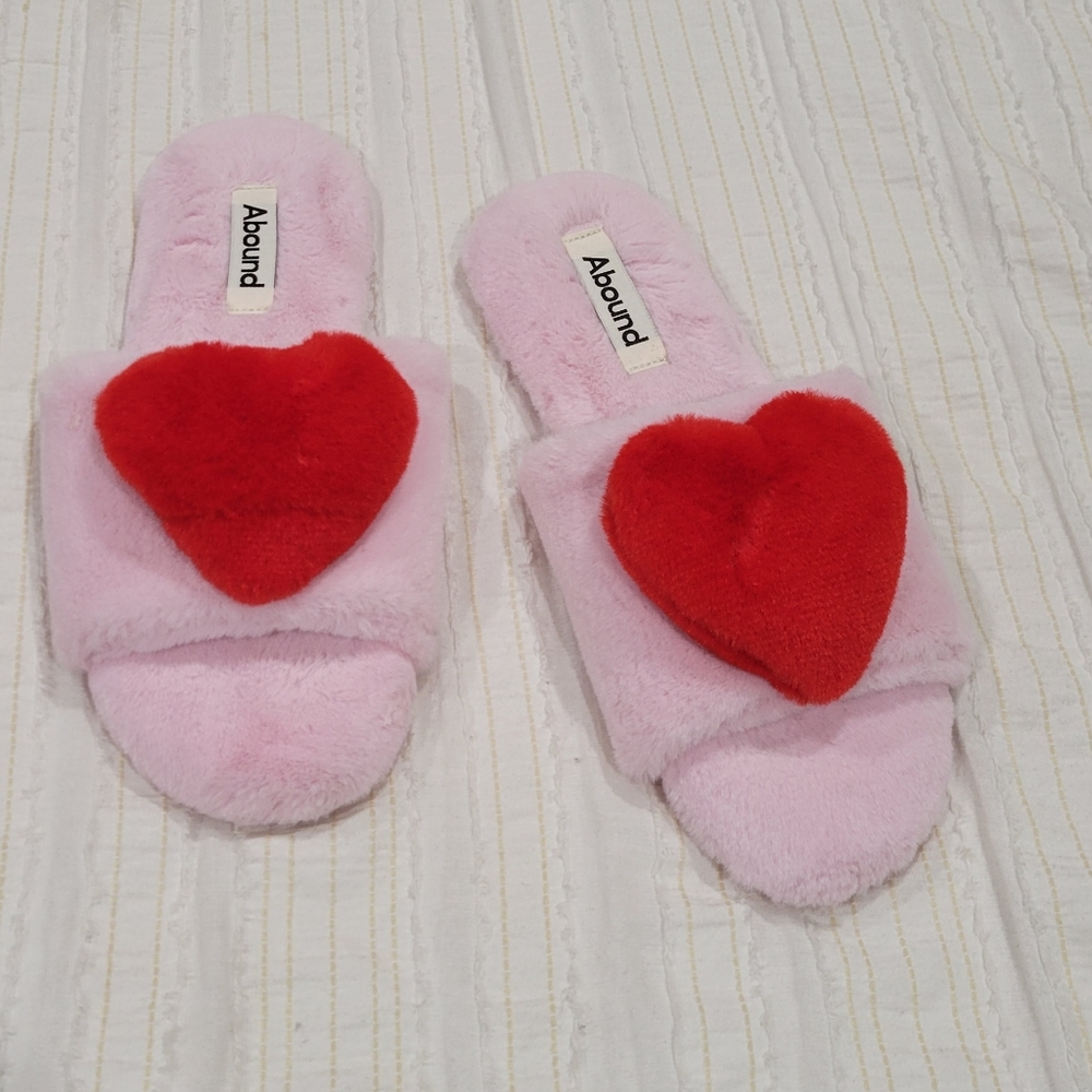 Abound Soft Heart Slippers